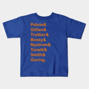 New York Islanders Retired Numbers Kids T-Shirt